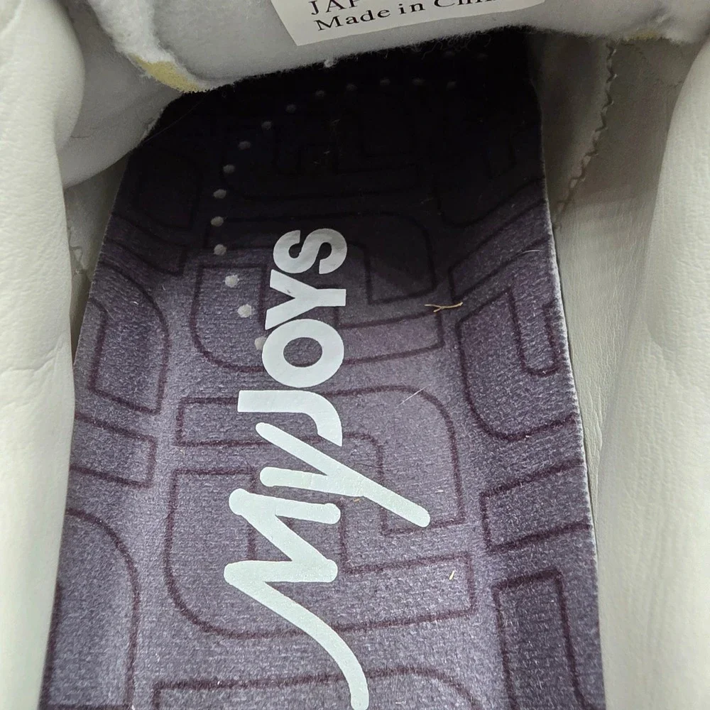 FootJoy MyJoys Traditions Womens Golf Shoes White Red Teddy Bear Wingtip 8.5 M